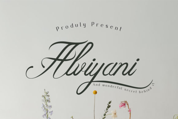 Alviyani: A Modern Handwritten Font for Professional Branding