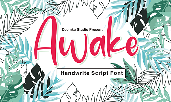 Awake Font for Web and Digital Design