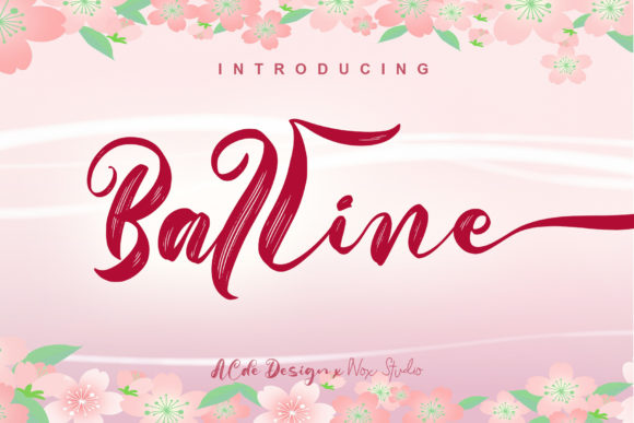 Balline: A Refined Script Font for Digital Branding