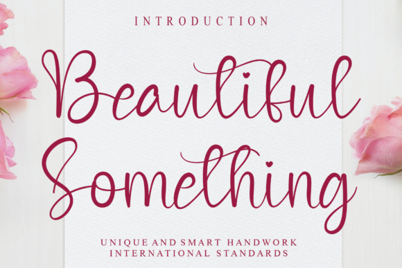Beautiful Something: A Delicate Font for Modern Campaigns
