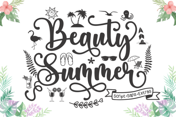 Beauty Summer: A Thoughtful Script Font for Editorial Calm