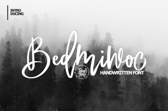 Bedmiwoc: A Stylish Script Font for Modern Branding