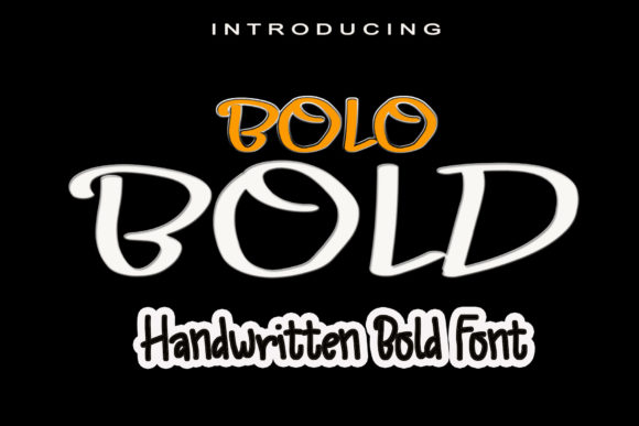 Bolo Bold: A Handwritten Font for Modern Web Design