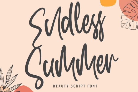 Endless Summer: A Font That Brings Warmth to Your Creations