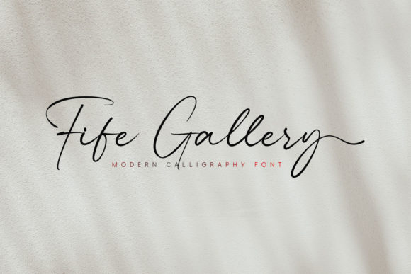 Fife Gallery Font for Editorial Design