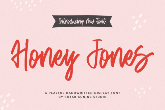 Honey Jones Font for Web Design Projects