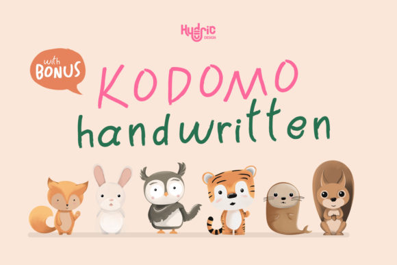 Kodomo Handwritten: A Warm, Editorial Script Font