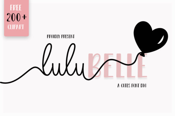 Lulu Belle: A Dainty Script & Sans Serif Font for Digital Branding