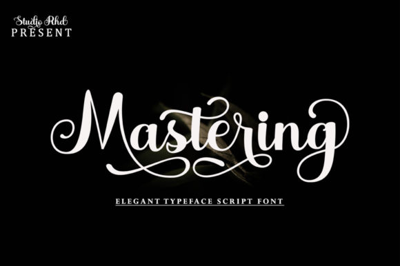 Mastering: A Handwritten Font That Feels Like a Thoughtful Pause