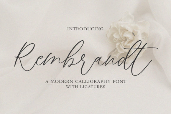 Rembrandt: A Handwritten Font for Modern Web Design