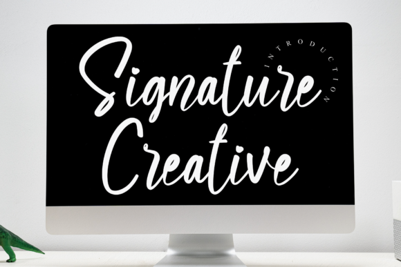 Signature Creative: A Handwritten Font That Elevates Branding