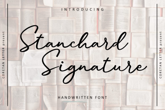 Stanchard Signature: Elevating Brand Campaigns with Elegant Typography