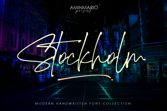 Stockholm: A Thoughtful Script Font for Editorial Warmth