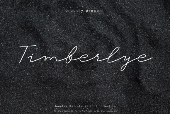 Timberlye: A Polished Script Font for Branding Success